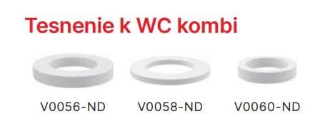 ND - tesnenie 115x70x8 pre WC kombi (V0058)