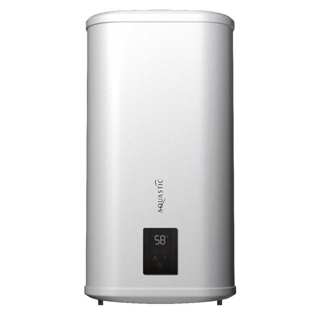 Q AQUASTIC WIFI (101151) plochý elektrický ohrievač vody 80 l závesný, univerzálna montáž 2kW suchý ohrev.