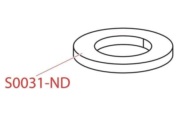 ND - tesnenie 85x49x8 penove pre vaničkový sifón A46 A47B,CR (S0031)