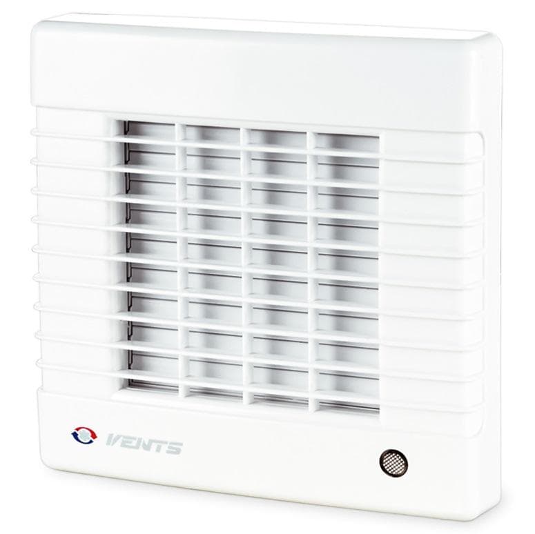 100ML 12V - Domový ventilátor typ MA, so žalúziou a guľ. ložiskom, o100mm, 86m3/h, 12V /1901211)