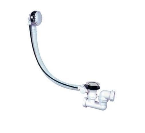 Vaňový sifón PR6011C, automat, nerez, ľahko čistiteľný , odpad DN40