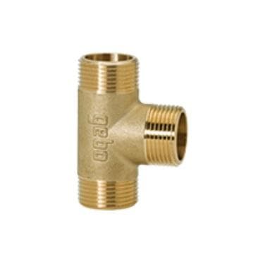 T-kus 90°(135) M/M/M 1/2", K-506T, vonkajší závit, atyp, mosadz, 135-4BR