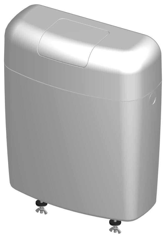WC nádržka plastová kombi montáž P-2466, ŠTART/STOP systém 6l