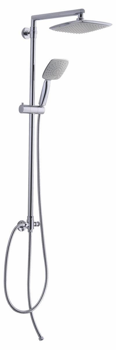 BRLA ALTER Sprchový set s pevnou sprchou SAMTEK, FS-C10003A ( Panel do sprchového kúta )1/2" dopojenie na sprchovú batériu