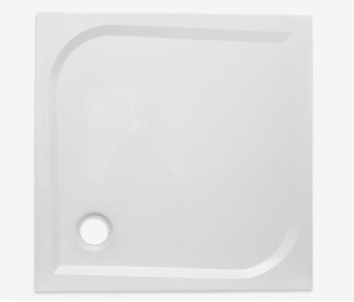 Sprchová vanička štvorcová 800x800 mm, SVLM800I liaty mramor, výška 35 mm