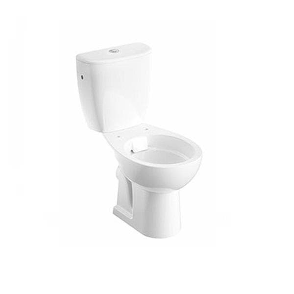 WC kombi Rimfree KOLO Rekord s nádržkou oblého tvaru, odpad vodorovný,6/3, prípojka vody zboku