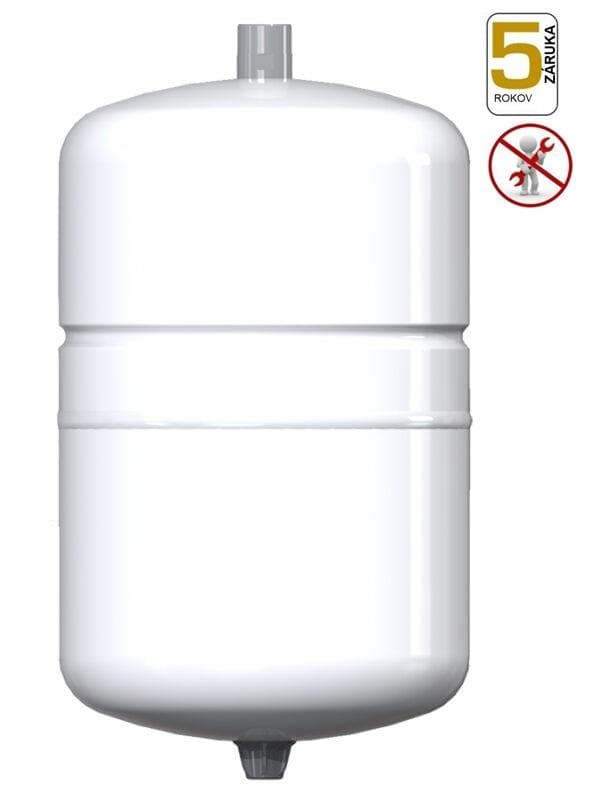 Aquafill expanzomat pre pitnú vodu aj TUV biely 1", 10 bar, kapacita: 19l, hygienická, butyl, UD0193FUS4,vertikal tlaková nádoba AQUAVAREM